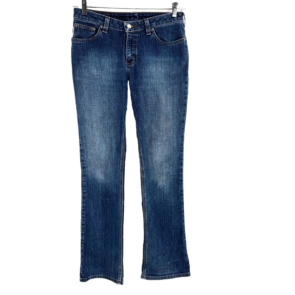 Carhartt Traditional Fit Bootcut Jeans Women's 8 Mid Rise Stretch Western Work